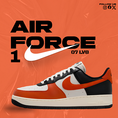 Nike Air Force design graphic design nike posters shoe