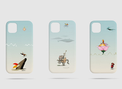 "AMMOS", children's books, phone cases, 2023 branding illustration visual identity