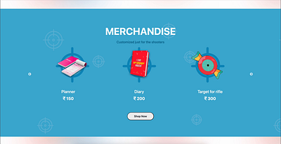 Merchandise animation merchendise ui webdesign