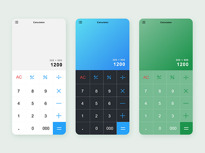 Calculator UI app calculate calculator creative dailyui design experience illustration interaction interactiondesign tech ui uidesign ux uxdesign uxui visual visualdesign web