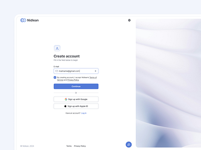 Create Account - Crypto Trading Platform UI/UX Design Web App app clean crypto design email fintech form interaction interface login minimal onboarding platform registration saas ui ux web web3