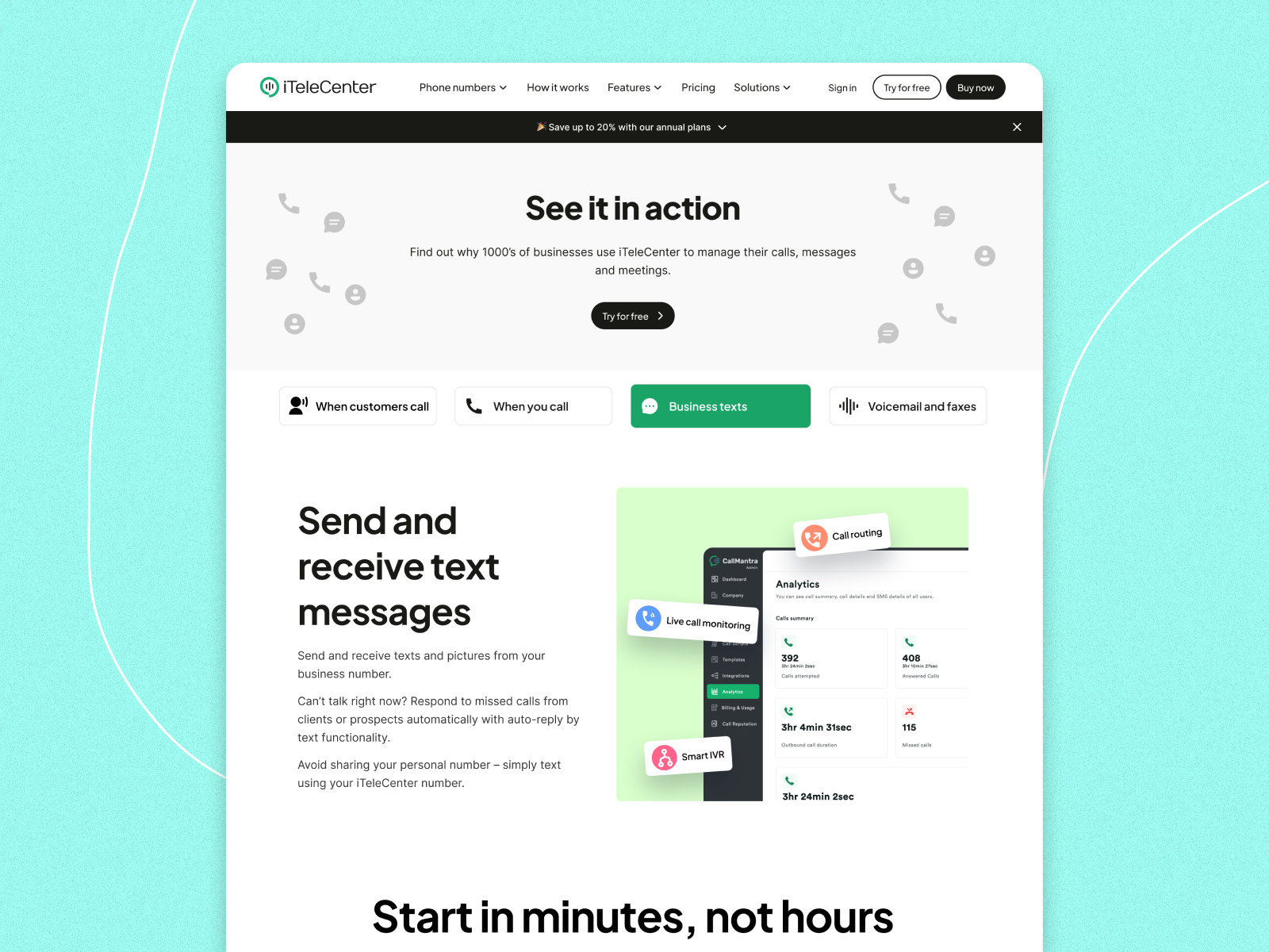 Example of Clean Website And App UI
