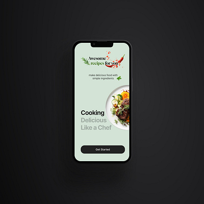 Recipe App app application cooking design graphic design mobile recipe ui