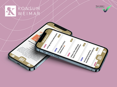 Meinkonsum app design mobile ui ux