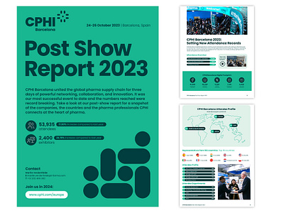 CPHI Barcelona- Brochure Design artist bifold brochure brand identity brandidentity branding brochure brochure layout brochure template catalog comapny profile layout