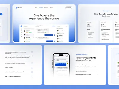 Conversational AI - SaaS Website Design ai homepage ai landing page ai website design chatbot landing page conversational ai conversational ai website conversational saas customer support landing page saas homepage design saas landing page saas web design saas website design support saas design uxui