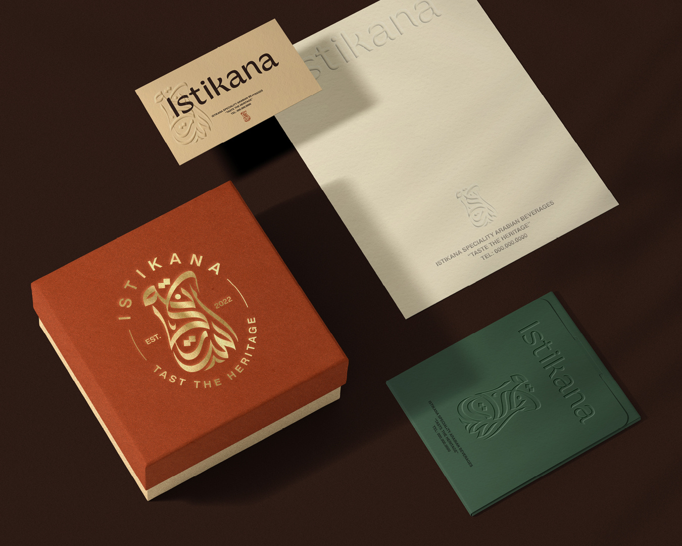 Istikana - Brand Identity by Khater on Dribbble