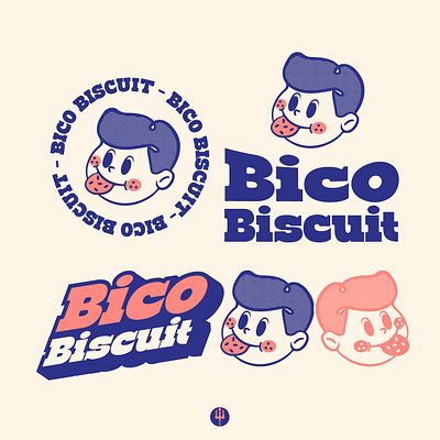 Bico Biscuit design diseño de logo diseño plano illustration logo logo logodesign design logodesign design brand marca tipografía