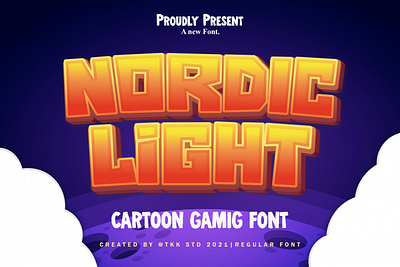 Nordic Light – Gaming Font contemporary