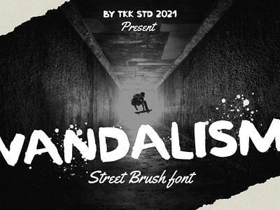 Vandalism – Street Grafitti Font creative