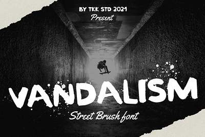 Vandalism – Street Grafitti Font creative