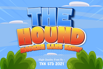 The Hound – Modern Cartoon Font rounded