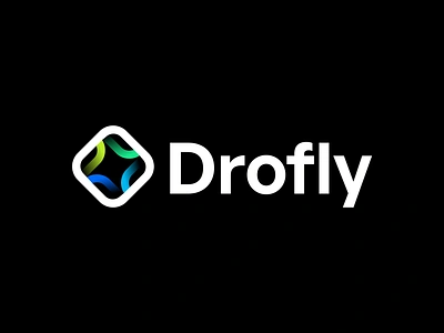 Drofly - Logo design bet blockchain brand identity brand mark branding casino creative logo crystal design diamond fintech freelance logo gaming logo hexagon icon logo logo design logodesign modern branding modern logo design