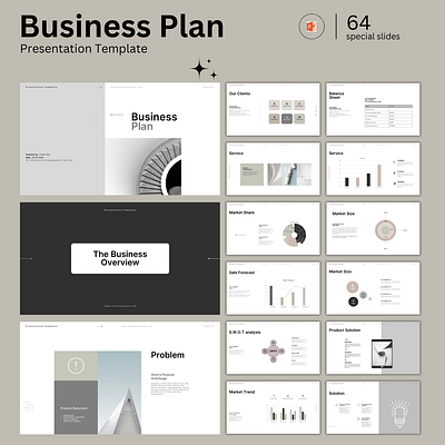 Business Plan PowerPoint Template ppt