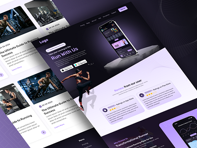 Transformational Runners 🏃‍♂️ app design fitnessjourney fitnessplatform graphic design illustration mobile runbetter runnerslife runninggoals runningskills skillimprovement trackyourprogress ui ux