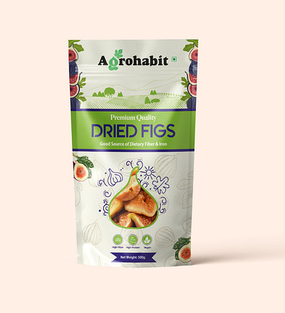 Fig Pouch design anjeer packaging anjeer pouch design box design dry fruits dry fruits packaging dry fruits pouch fig packaging fig pouch design label design logo design mockup packaging packaging deisgn pouch design