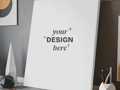 Create Free Canvas Mockup canvas mockup