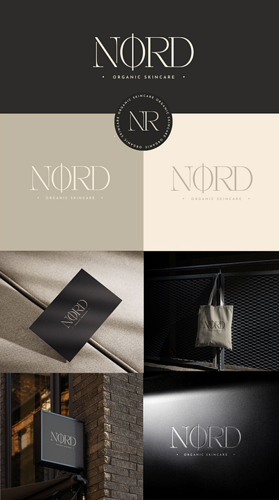 Nord Skincare animation branding graphic design logo