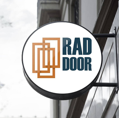 Logo Design for "RAD DOOR" adobe illustrator branding design graphic design idea logo