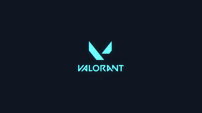 Valorant - Logo Animation V2 2d 2danimation animation logo motion graphics