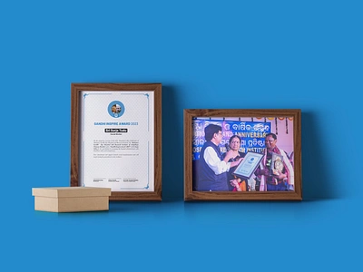 Certificate design for Odia Gandhian NGO Eye Hospital, MGEHRI blue brand design branding certificate certificate design clean design documentary eye hospital frame graphic design hospital minimal ngo ngo branding odia odisha photography print print design