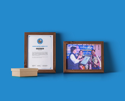 Certificate design for Odia Gandhian NGO Eye Hospital, MGEHRI blue brand design branding certificate certificate design clean design documentary eye hospital frame graphic design hospital minimal ngo ngo branding odia odisha photography print print design