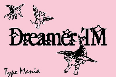 Dreamer TM – Y2K aesthetics font 80s 90s boot boyz biz computer computing digital dreamer tm – y2k aesthetics font e flyer online ceramics perimental jetset poster sans serif skate vintage