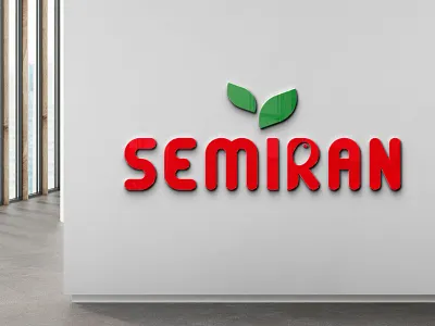 Logo Design For "SEMIRAN" Olives adobe illustrator brand identity branding graphic design logo