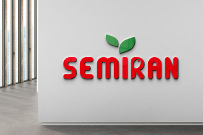 Logo Design For "SEMIRAN" Olives adobe illustrator brand identity branding graphic design logo