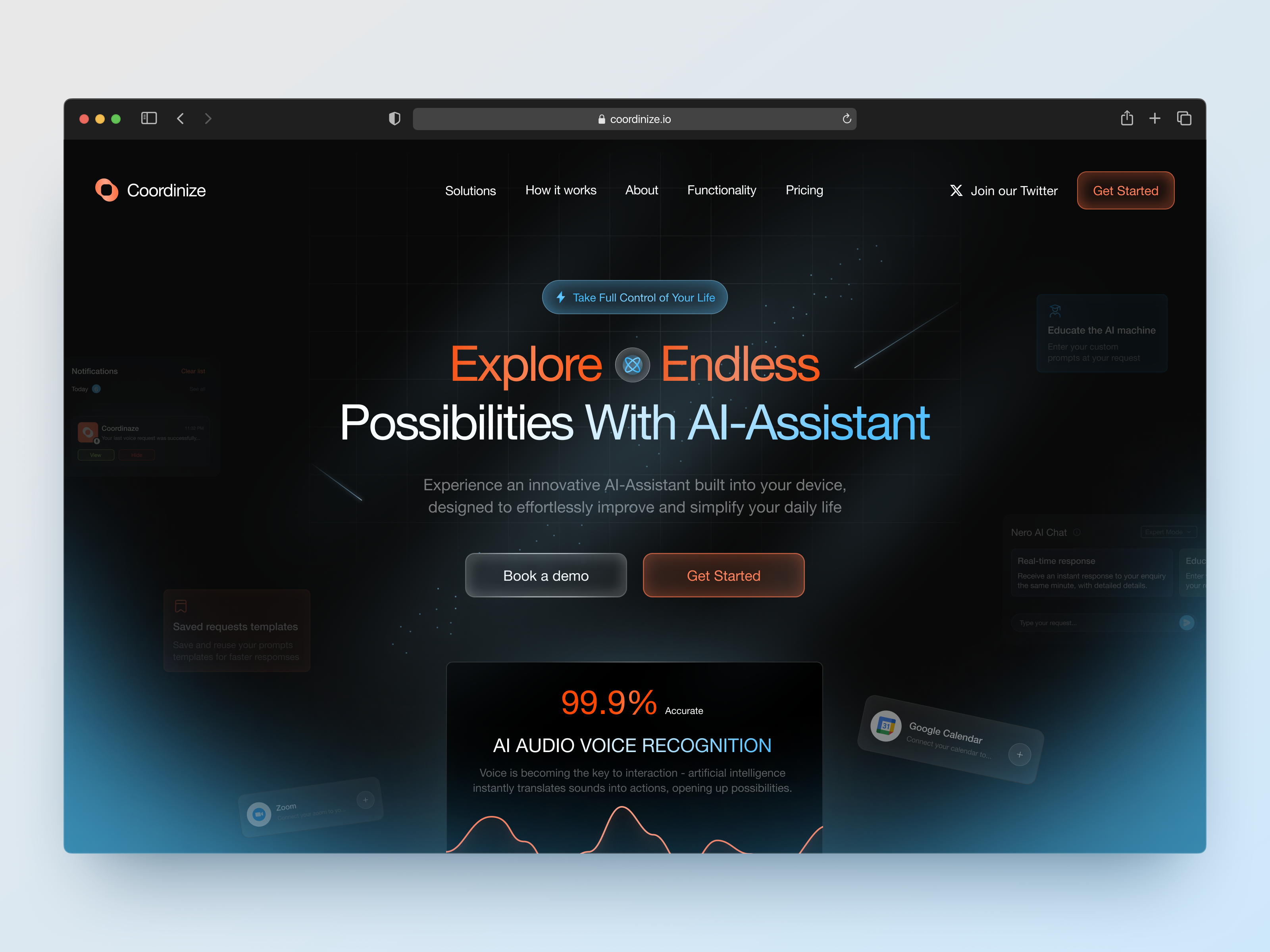 Example of Website Redesign 