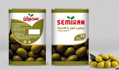 Packaging Design for Semiran branding graphic design label design olives packaging