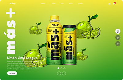 Showcasing Messi MAS+ – 3D Carousel Intro Slider MAS+ Website 3d animation branding graphic design logo motion graphics ui