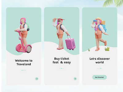 Travel Mobile App/Ui Design