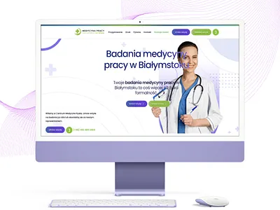 Medical Clinic's Website development healthcare medical webdesign webflow website