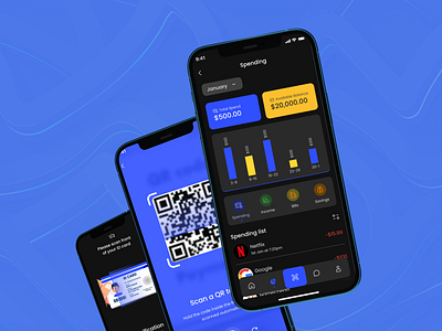 WeagPay Fintech Application app design economy fin tech finance fintech interface design mobile app mobile app design product product design ui ui design ux ux design