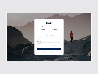 Travel Adventure Sign in Page Discover the World! design love sign in ui ux