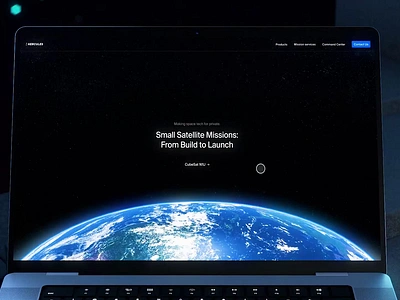 Website Design for Satellite Control & Launch Platform aerospace animation b2b datavisualization geospatial gnss microsatellite monitoring monitoring app orbit orbital satcom satellite sputnik telecommand telemetry transmission geospatial web web design
