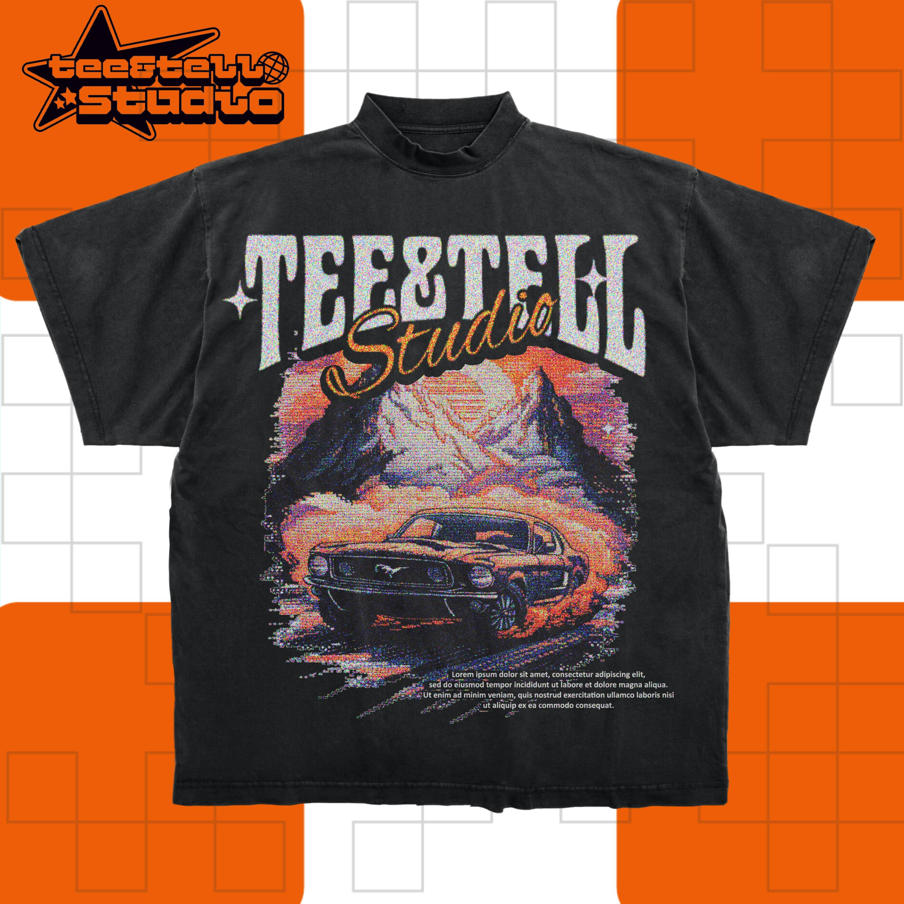 Streetwear T-shirt Design For Fashion Clothing Brand branding design illustration merchandise streetwear tshirt art tshirt design typography ui vector