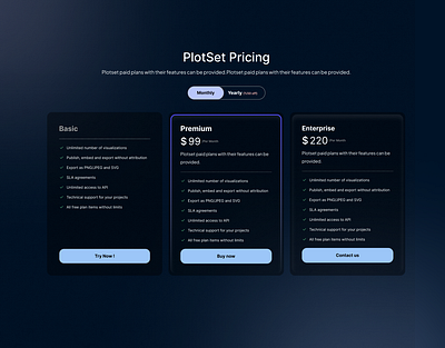 Pricing design ui ux