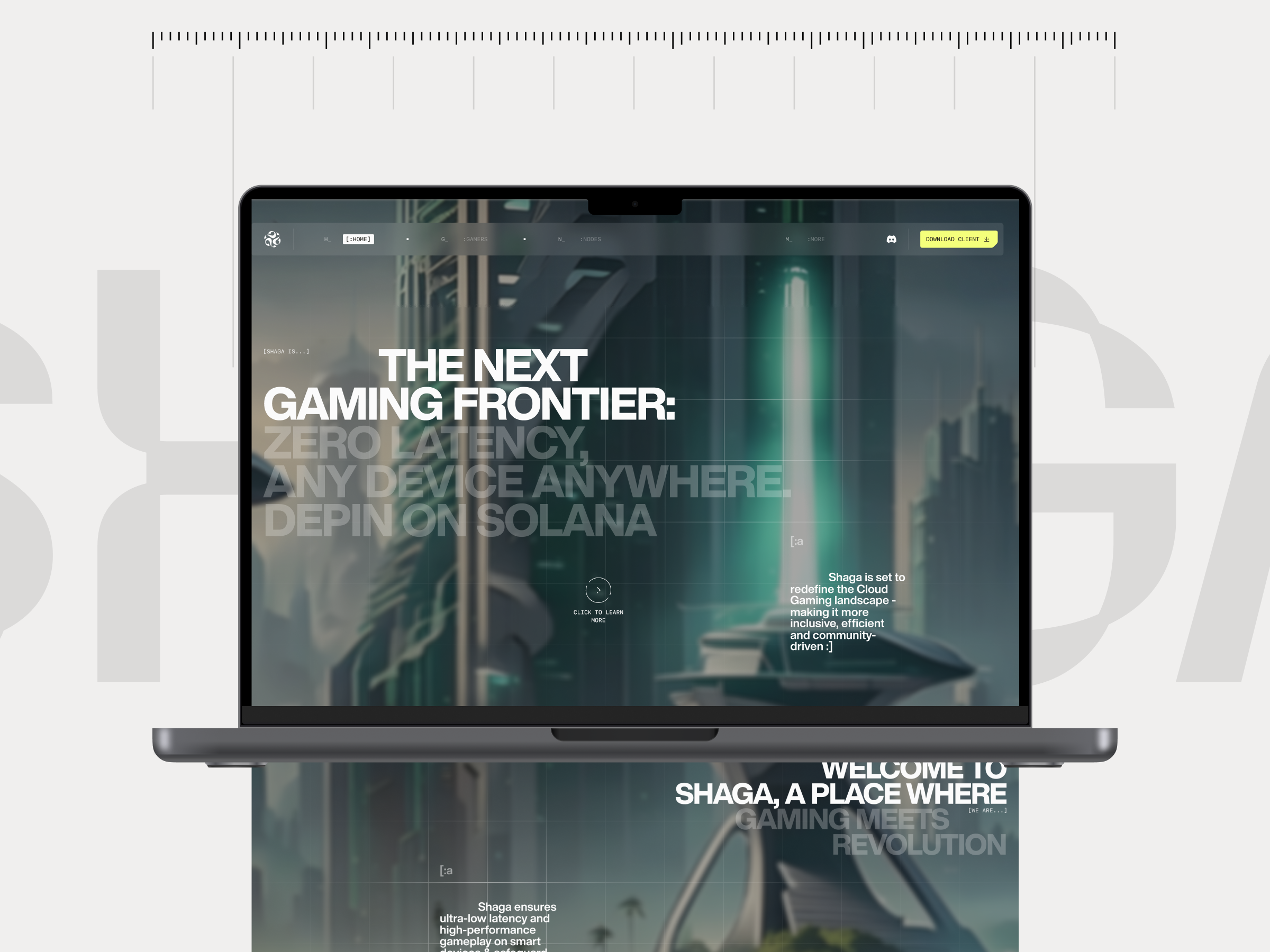 Example of Landing Page Design & Development