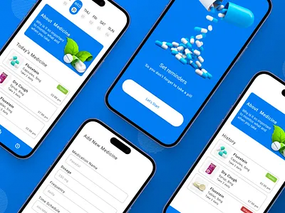 App Design/Development for Health and Pharma app developer mobile app developer programmer ui ui designer ui mobile app design web design