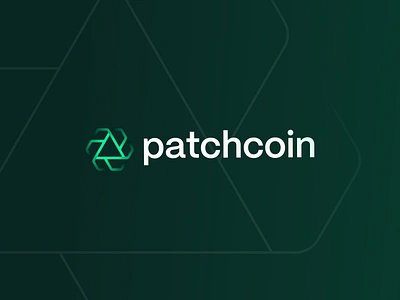 Patchcoin - Logo Design branding coin crypto currency finance gradient logo jeroen van eerden logo mining modern branding modern logo design patch tech tech logo token triangle visual identity design