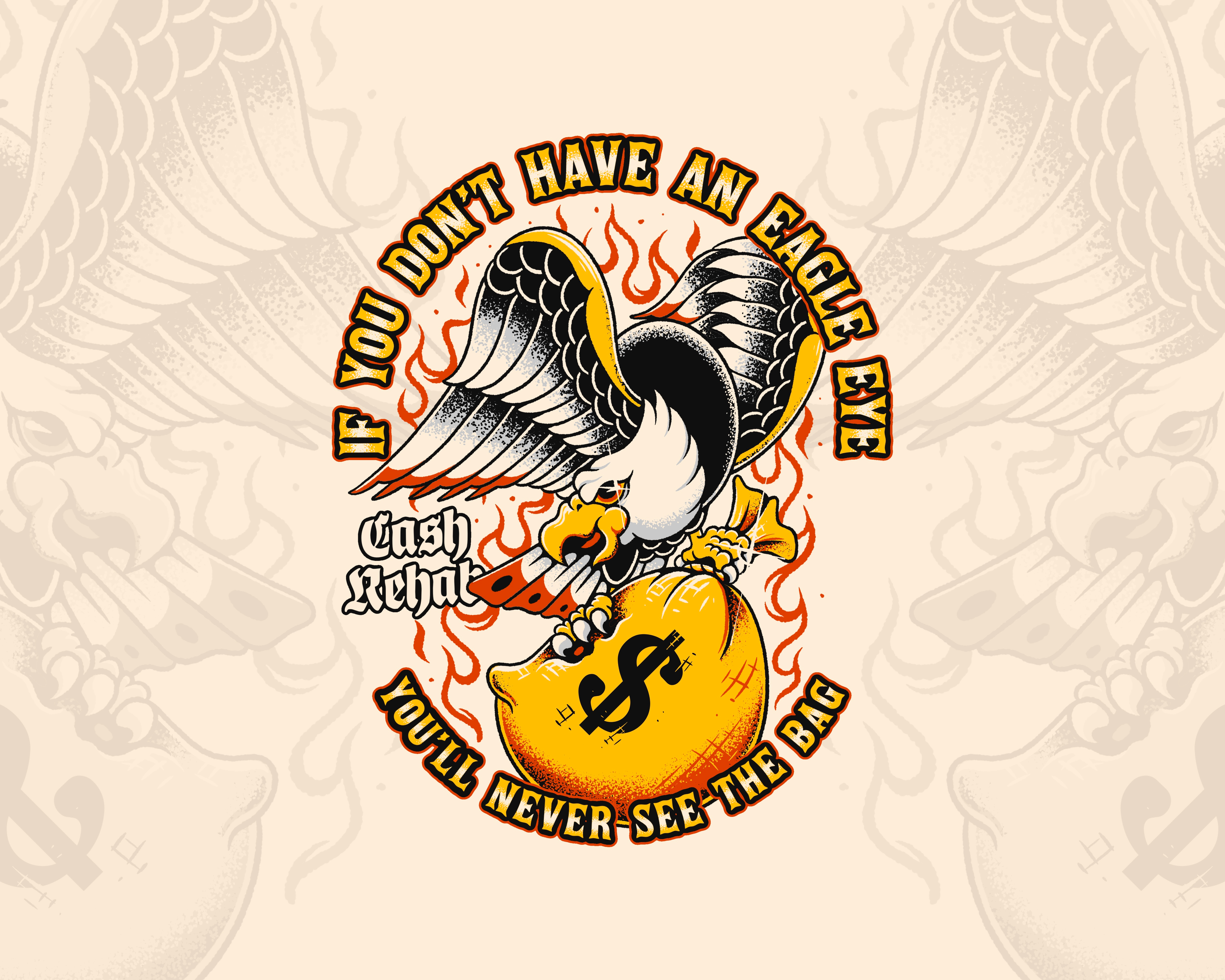 Example of T Shirt Illustration (No Background)