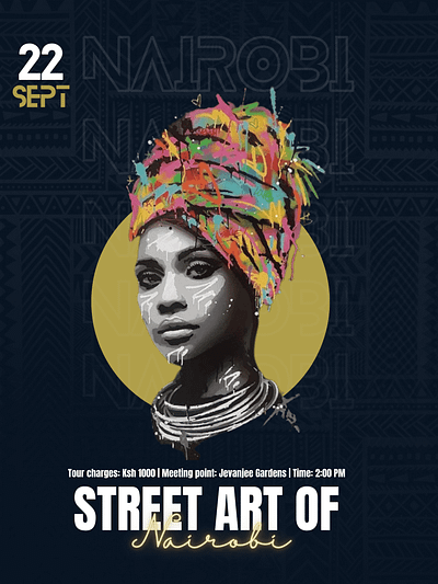 Street Art Poster art branding creative design graphic design kenya marketing nairobi poster streetart