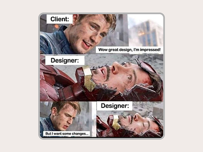 Designer Scenario client clientscenario comedy designer designermeme designerscenario funny humor meme memes