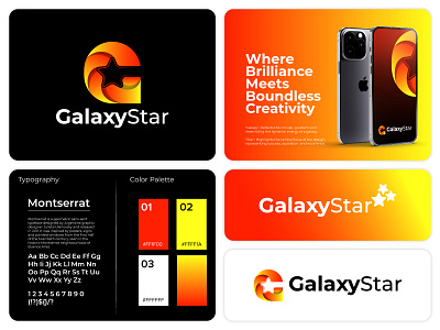 Galaxy Star Logo Branding Design brand identity brand logo branding business logo company logo g letter g letter star logo g logo g star galaxy star logo icon logo logo design logo designer logodesign satr g logo star tech logo technology logo visual identity