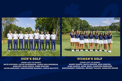 Golf Team Group Photo Design graphic design