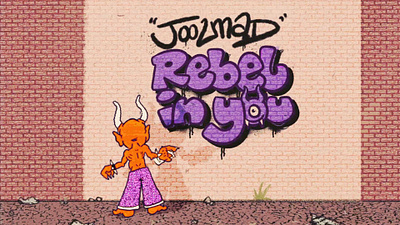 Joolmad - 'Rebel in You' Music Video 2d 2danimation animation cartoon celanimation frame by frame graphic design hand drawn motion graphics music video vintage