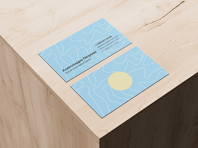 business cards design graphic design illustration typography