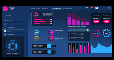 Landing page branding design ui ux